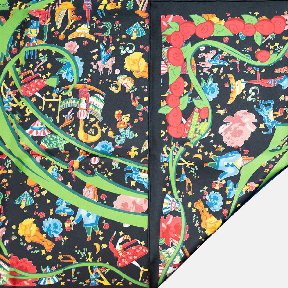 Piero Guidi PIERO GUIDI SILK SCARF "Flower"/ FOULARD IN SETA "Flower" Economico