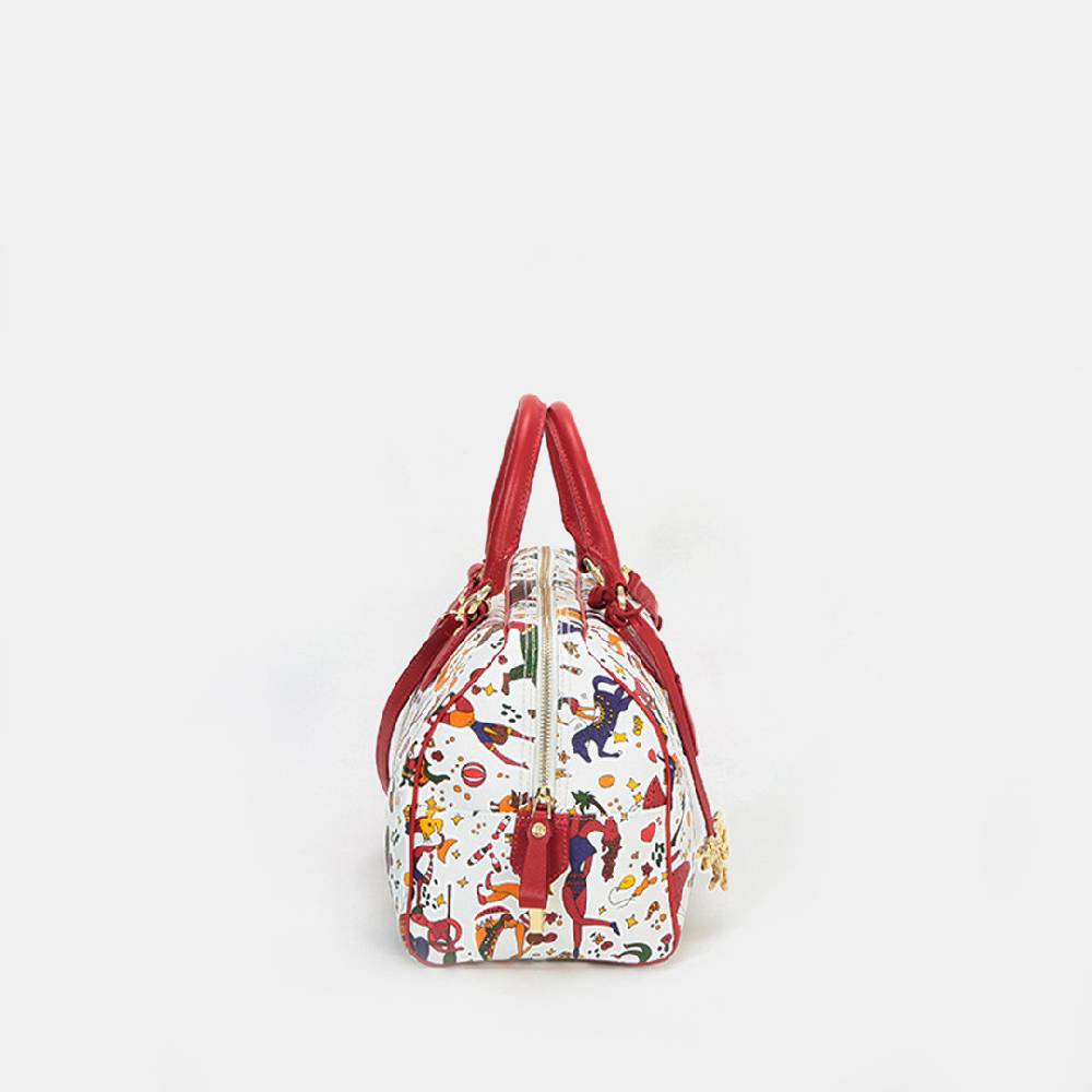 Piero Guidi PIERO GUIDI SATCHEL / BAULETTO "CIRCUS STAR" Spedizione Gratuita
