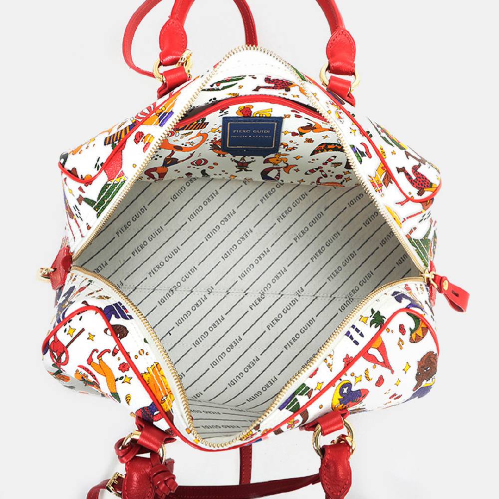 Piero Guidi PIERO GUIDI SATCHEL / BAULETTO "CIRCUS STAR" Spedizione Gratuita