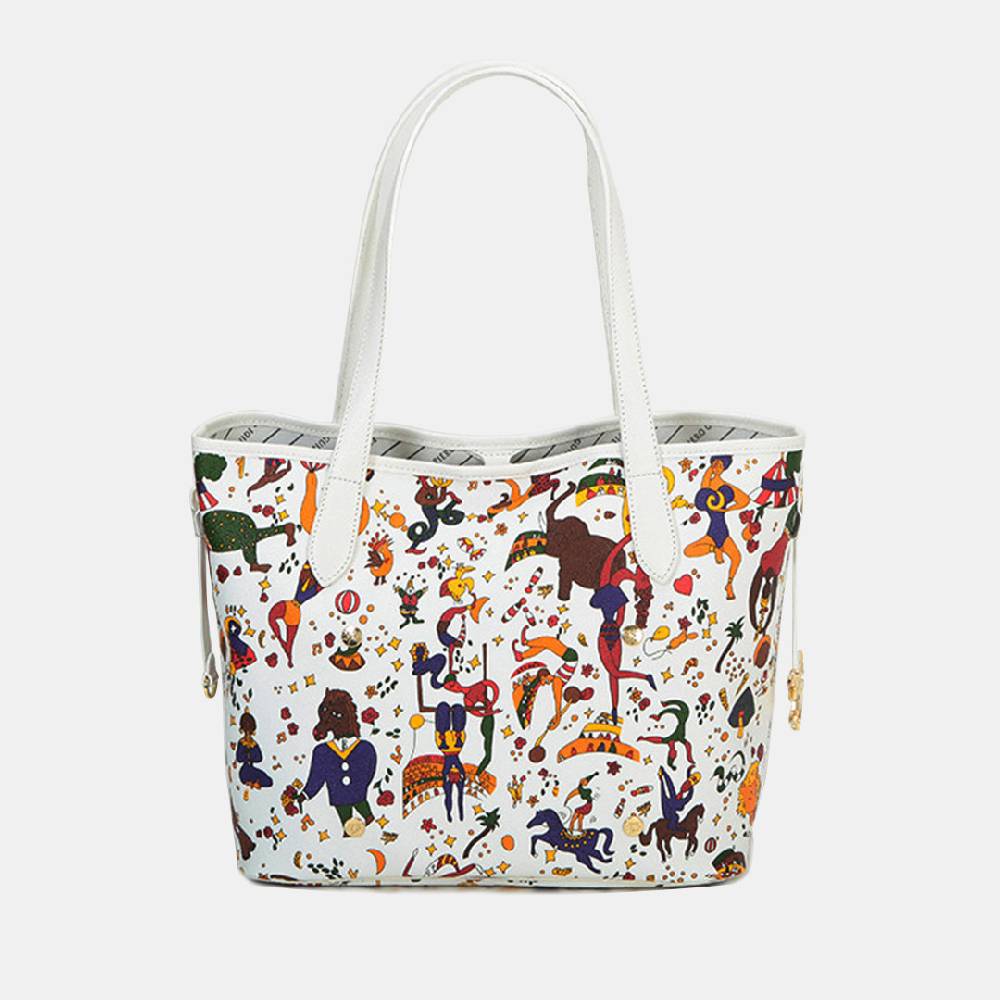 Piero Guidi PIERO GUIDI TOTE BAG/SHOPPING BAG "CIRCUS STAR" Soddisfazione Garantita