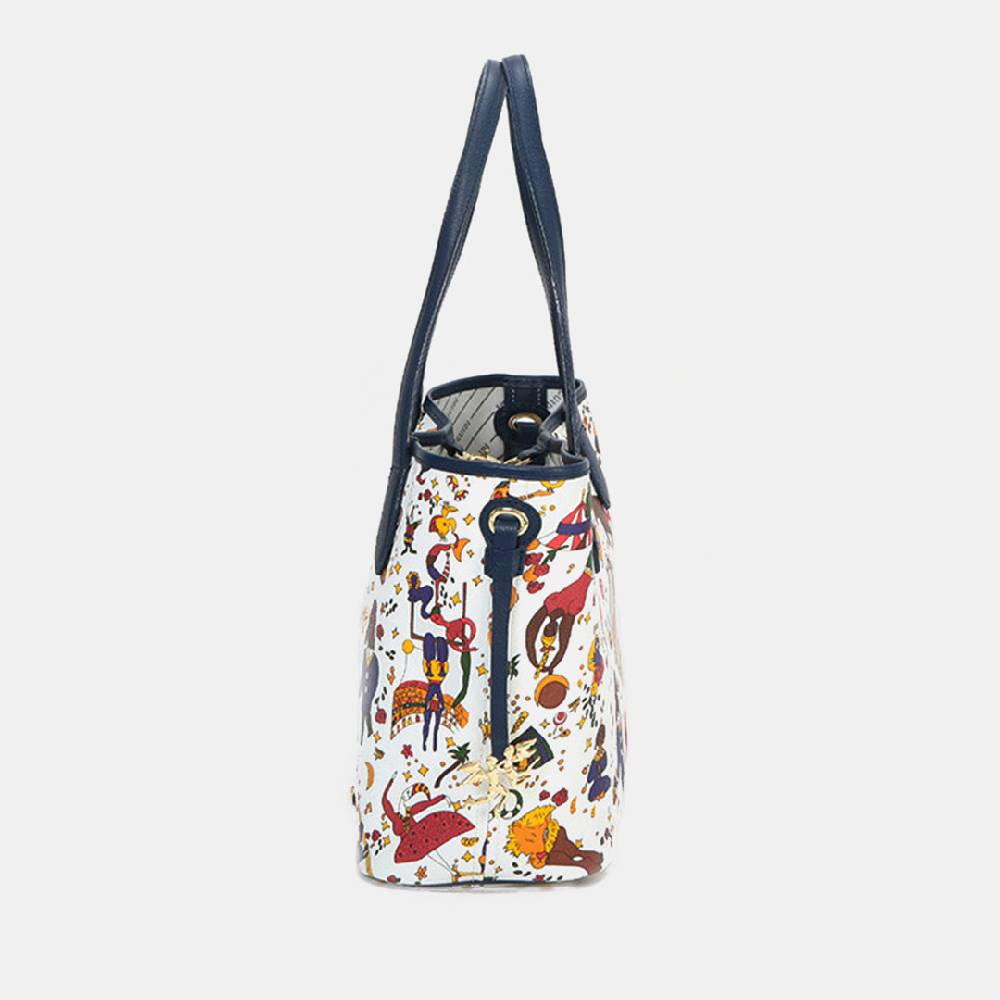 Piero Guidi PIERO GUIDI TOTE BAG/SHOPPING BAG "CIRCUS STAR" Qualità Garantita