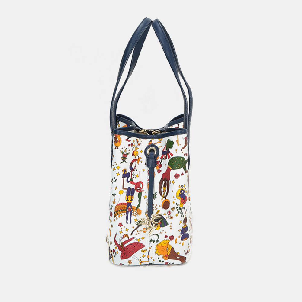 Piero Guidi PIERO GUIDI TOTE BAG/SHOPPING BAG "CIRCUS STAR" Qualità Garantita