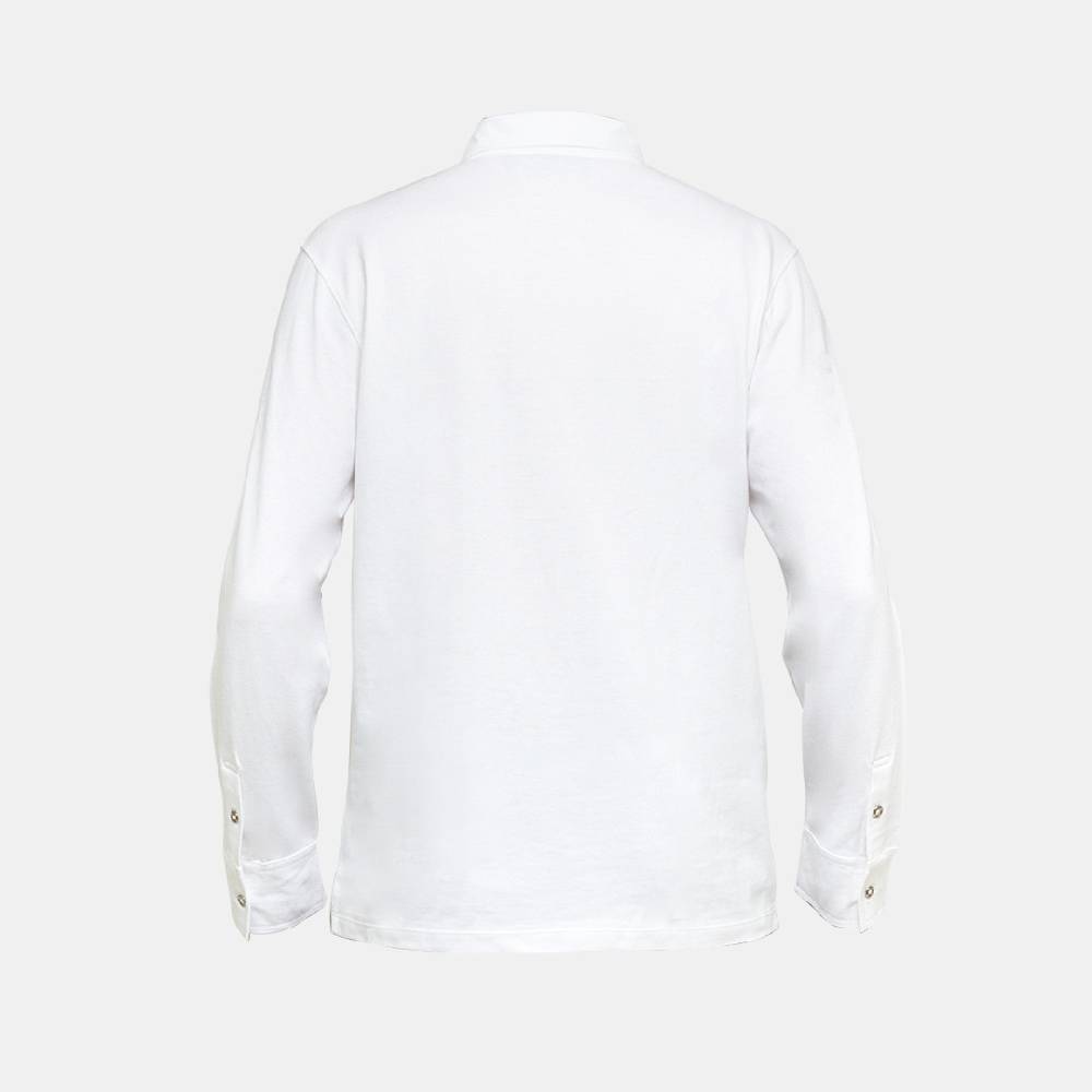 Piero Guidi LineaBold "Metal Botton" Polo Shirt Long Sleeve / Polo manica lunga Nuovo