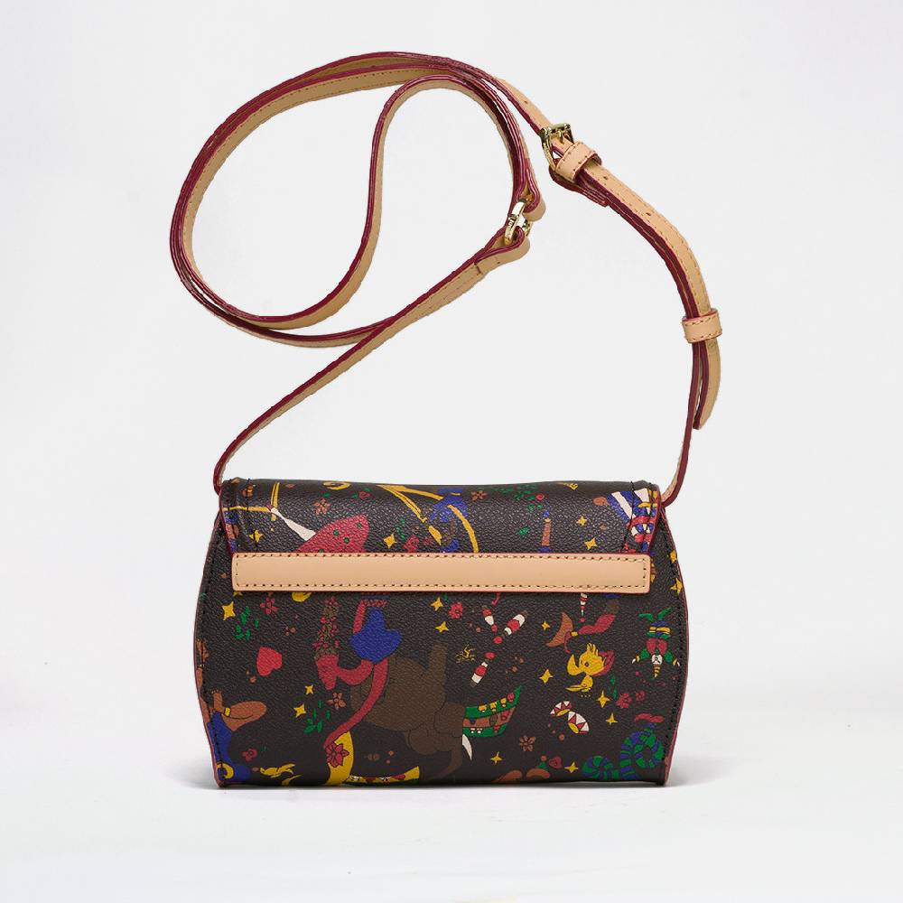 Piero Guidi PIERO GUIDI SLING BAG &CLUTCH "Aurora"/ TRACOLLINA Vendita Calda