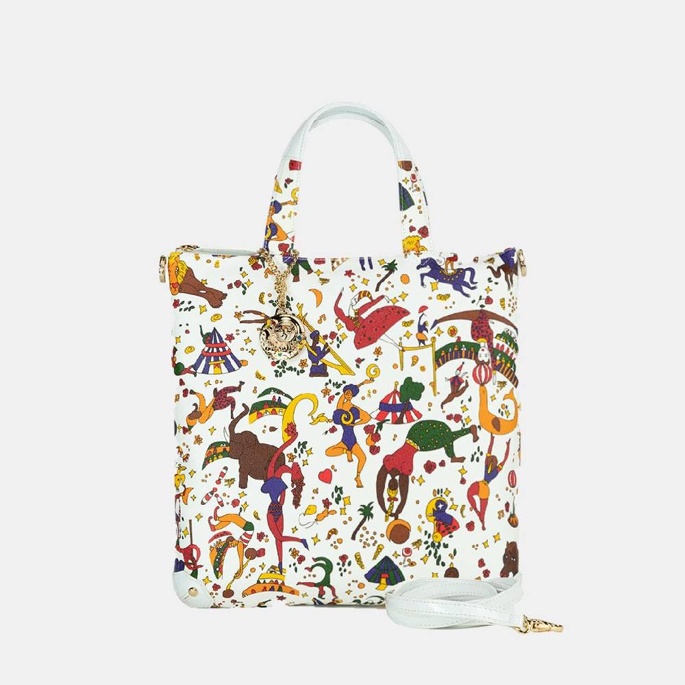 Piero Guidi PIERO GUIDI SATCHEL/TRACOLLA PIATTA CON MANICI Offerta settimanale
