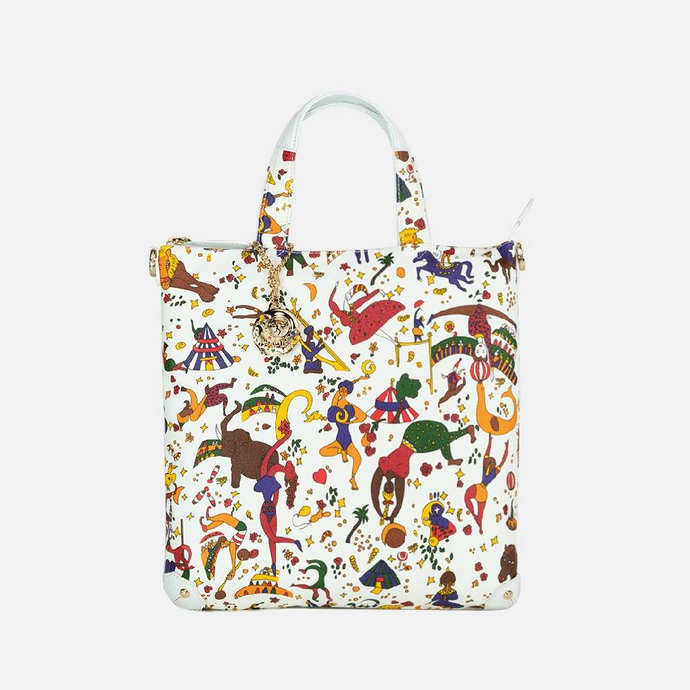 Piero Guidi PIERO GUIDI SATCHEL/TRACOLLA PIATTA CON MANICI Offerta settimanale