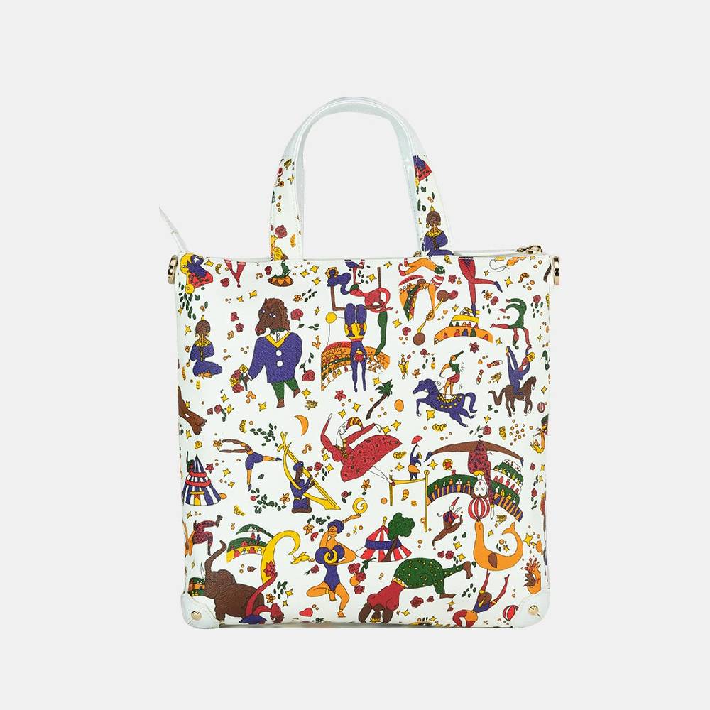 Piero Guidi PIERO GUIDI SATCHEL/TRACOLLA PIATTA CON MANICI Offerta settimanale