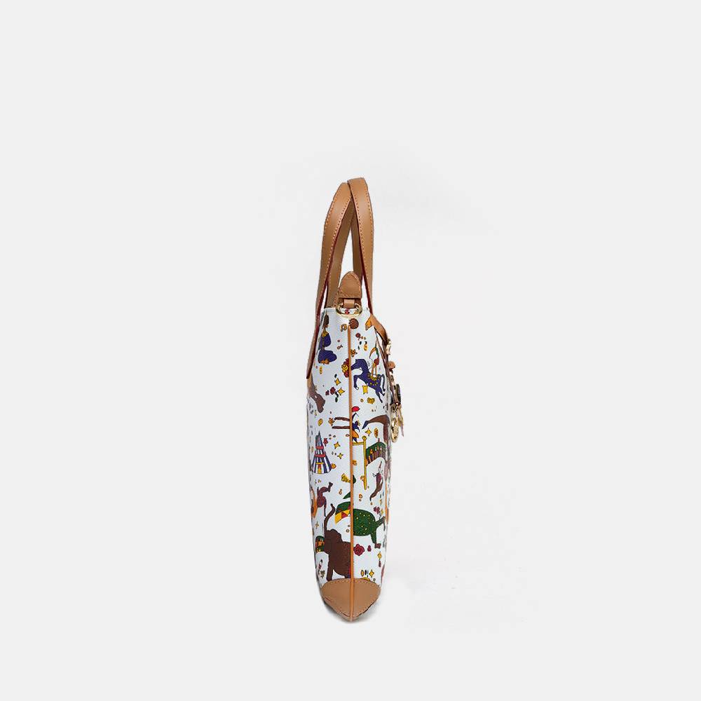 Piero Guidi PIERO GUIDI SATCHEL/TRACOLLA PIATTA CON MANICI Ultimi tre giorni