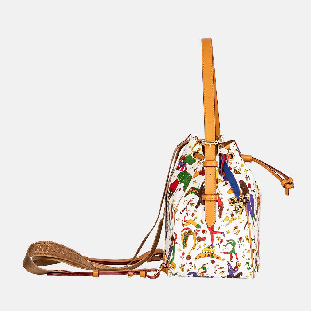 Piero Guidi PIERO GUIDI BACKPACK&BUCKET BAG "MANUELA"/ZAINO&SECCHIELLO Affare Del Giorno