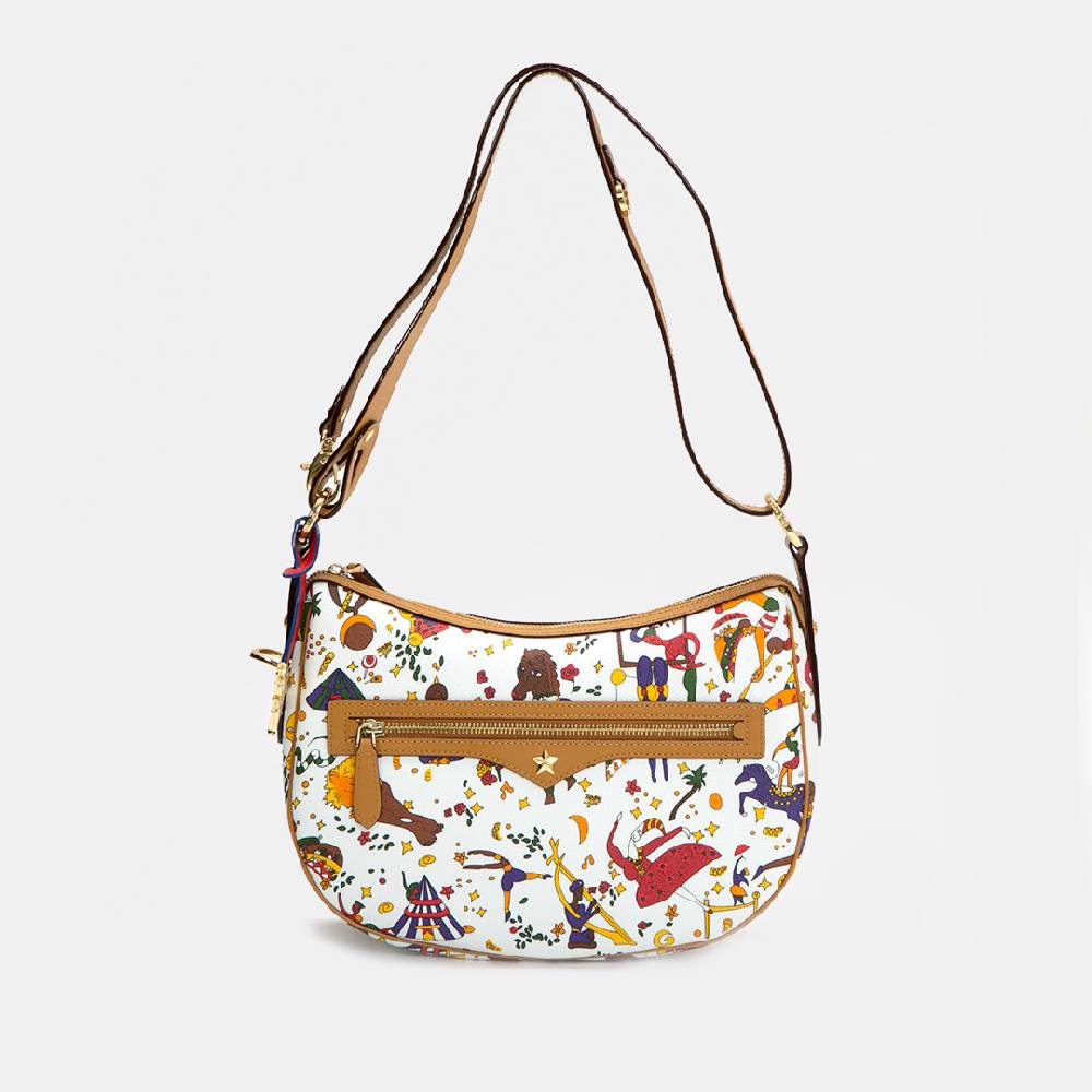 Piero Guidi PIERO GUIDI HOBO BAG/TRACOLLA MEDIUM Smaltimento dello stoccaggio