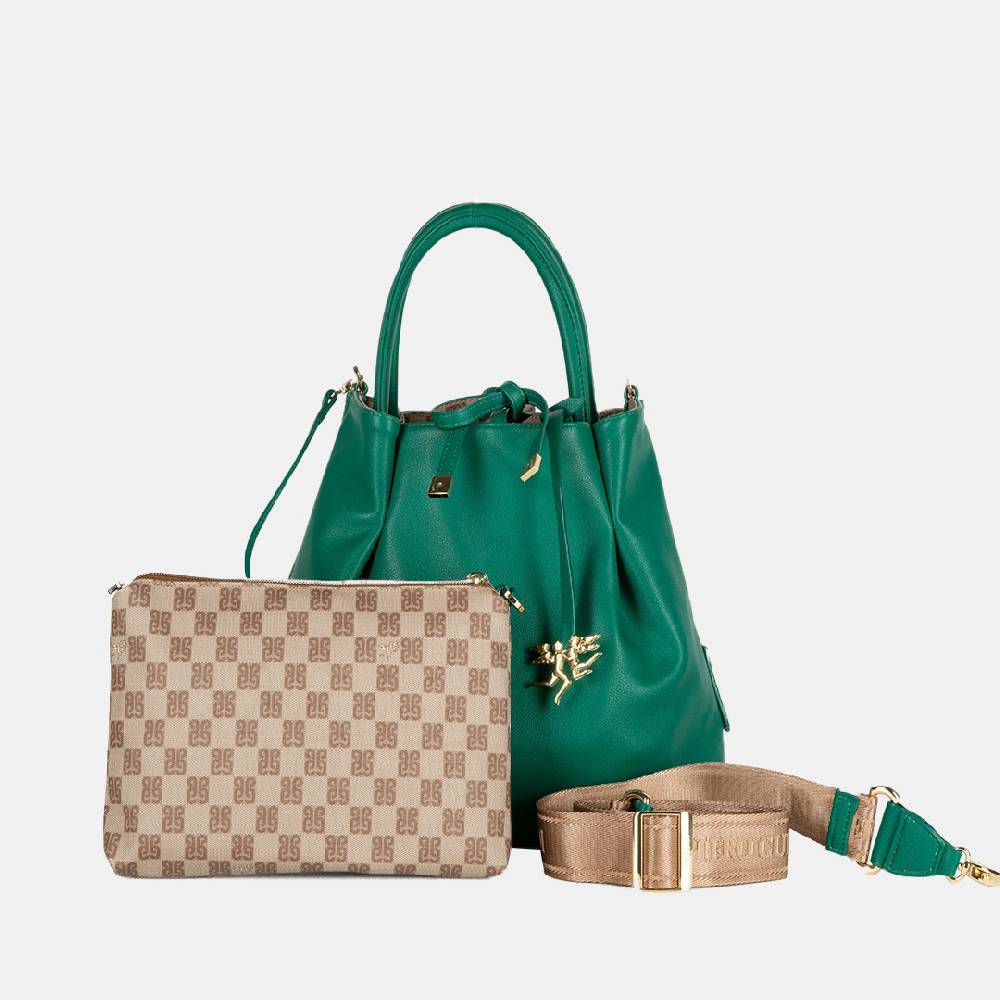 Piero Guidi PIERO GUIDI SATCHEL BAG DOUBLE/BAULETTO REVERSIBILE Nuova