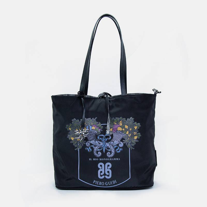 Piero Guidi PIERO GUIDI TOTE BAG / SHOPPING BAG REVERSIBILE 2 IN 1 Solo un giorno rimasto