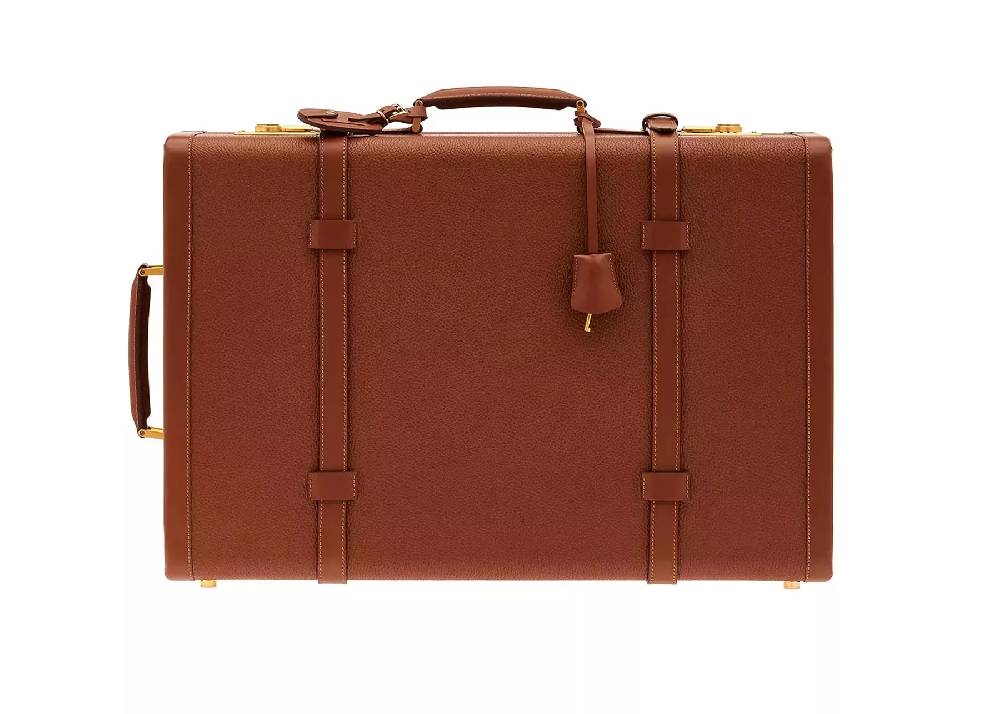 Pineider Passion Suitcase Medium Grained Saldi Di Fabbrica