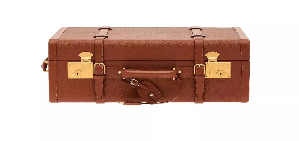 Pineider Passion Suitcase Medium Grained Saldi Di Fabbrica