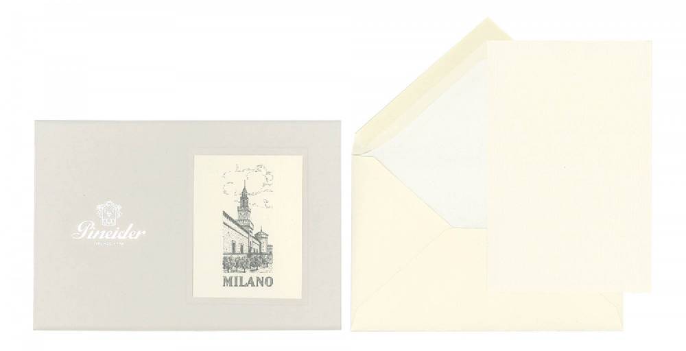 Pineider Set Cartoncini Milano Formato 9 Negozi Online