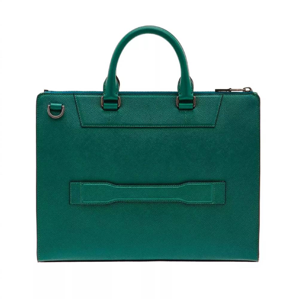 Pineider Slim Briefcase in Mini Franzi Enormi sconti
