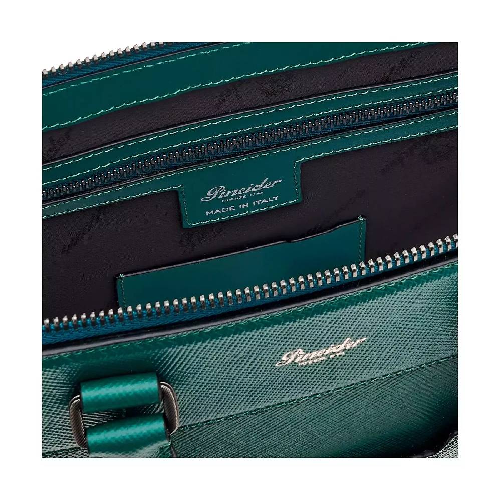 Pineider Slim Briefcase in Mini Franzi Enormi sconti