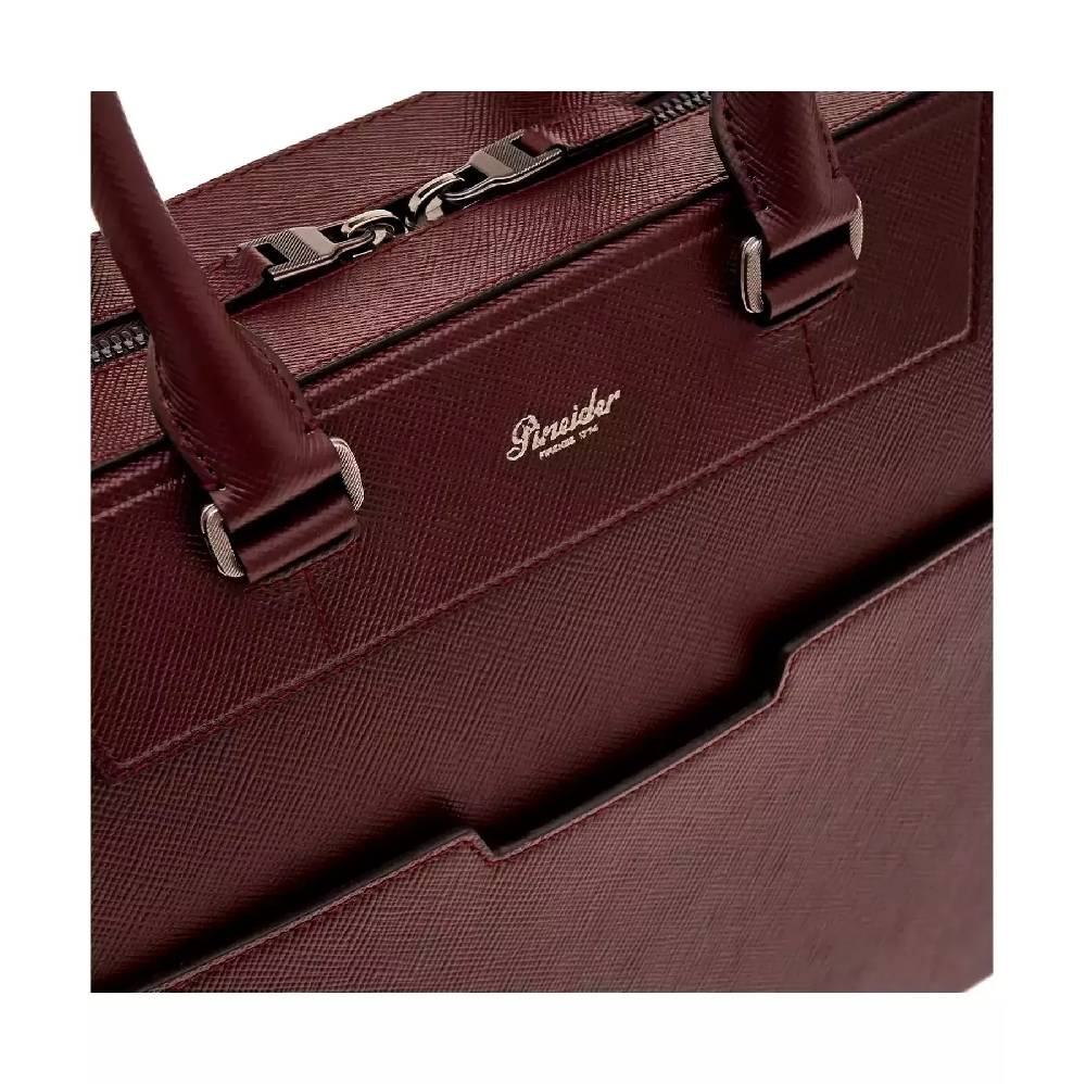 Pineider Tailored Briefcase in Mini Franzi Vendita Calda