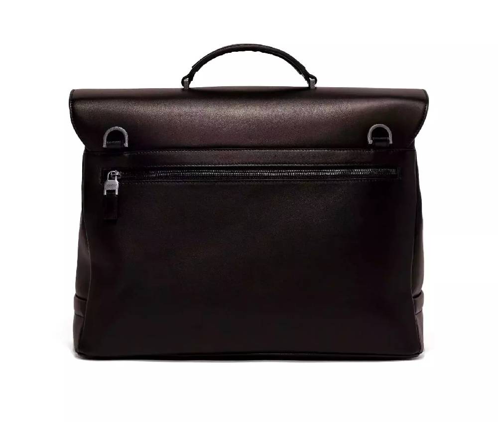 Pineider Doctor Briefcase in Metro Smooth In Linea
