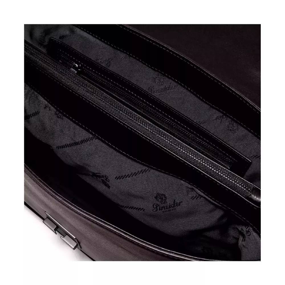 Pineider Doctor Briefcase in Metro Smooth In Linea