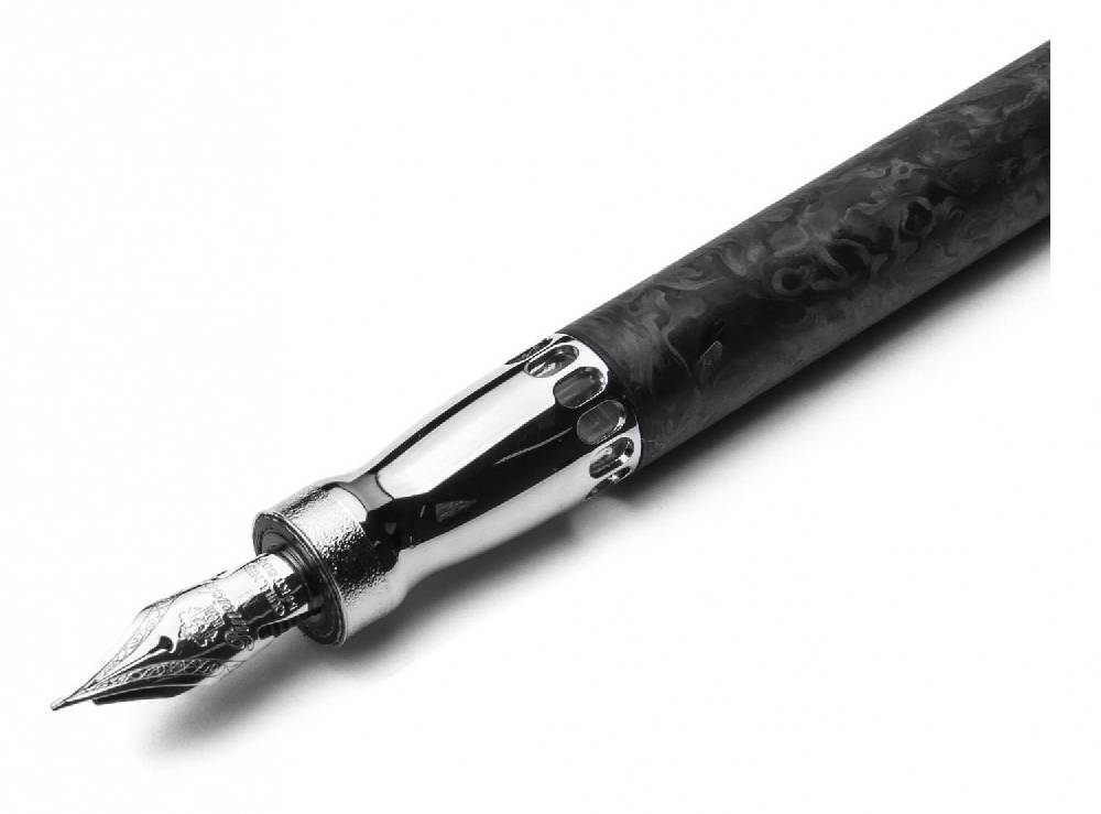 Pineider Penna Stilografica La Grande Bellezza Forged Carbon Fino Al -60%