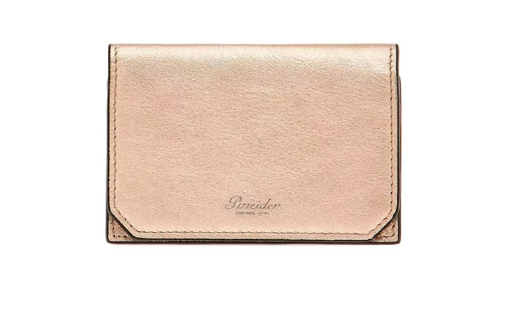 Pineider Porta carte con patta in Metro Smooth In Vendita