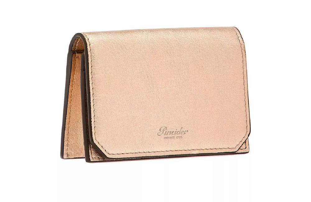 Pineider Porta carte con patta in Metro Smooth In Vendita