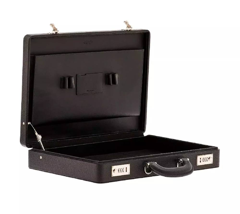 Pineider Briefcase Bond in Bottalato Nuovo