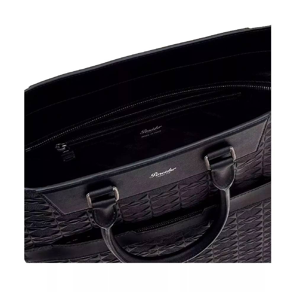 Pineider Vertical Shopping in Embossed Empress Soddisfazione Garantita