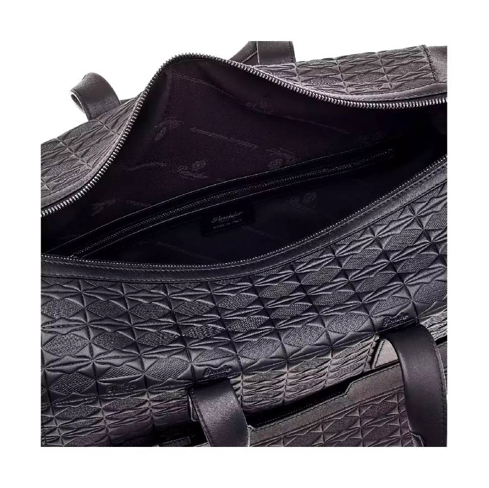 Pineider Cabin Duffle in Embossed Empress Qualità Garantita