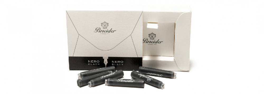 Pineider Inchiostro in cartucce Nero Novità