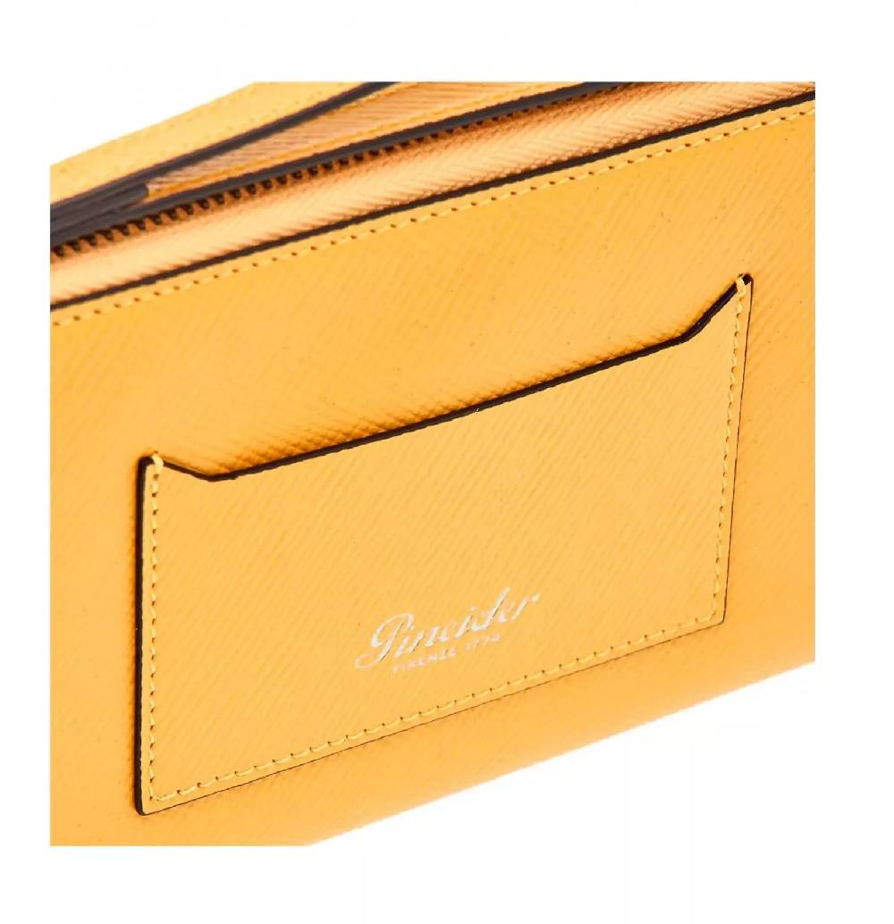 Pineider Portafoglio con zip in Mini Franzi In Vendita