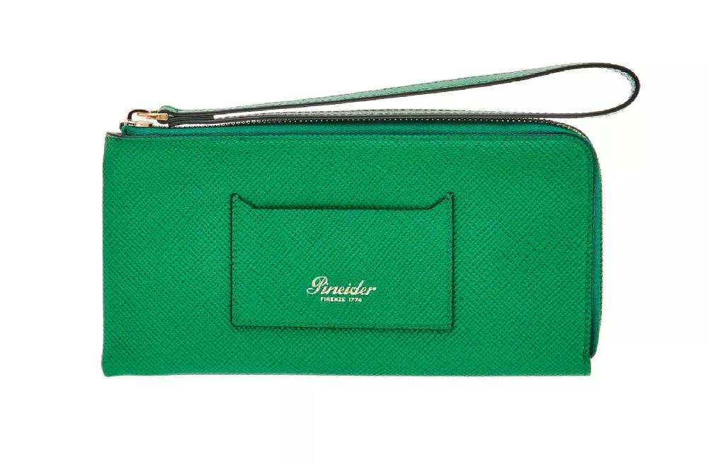 Pineider Portafoglio con zip in Mini Franzi In Vendita