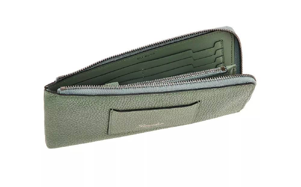 Pineider Portafoglio con zip in Bottalato Saldi