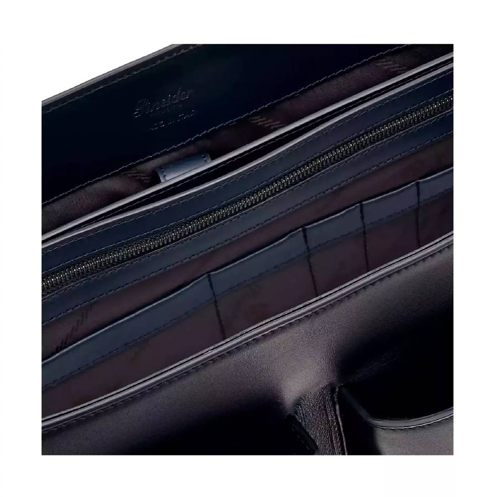 Pineider Double Briefcase in Metro Smooth Vendita Economica