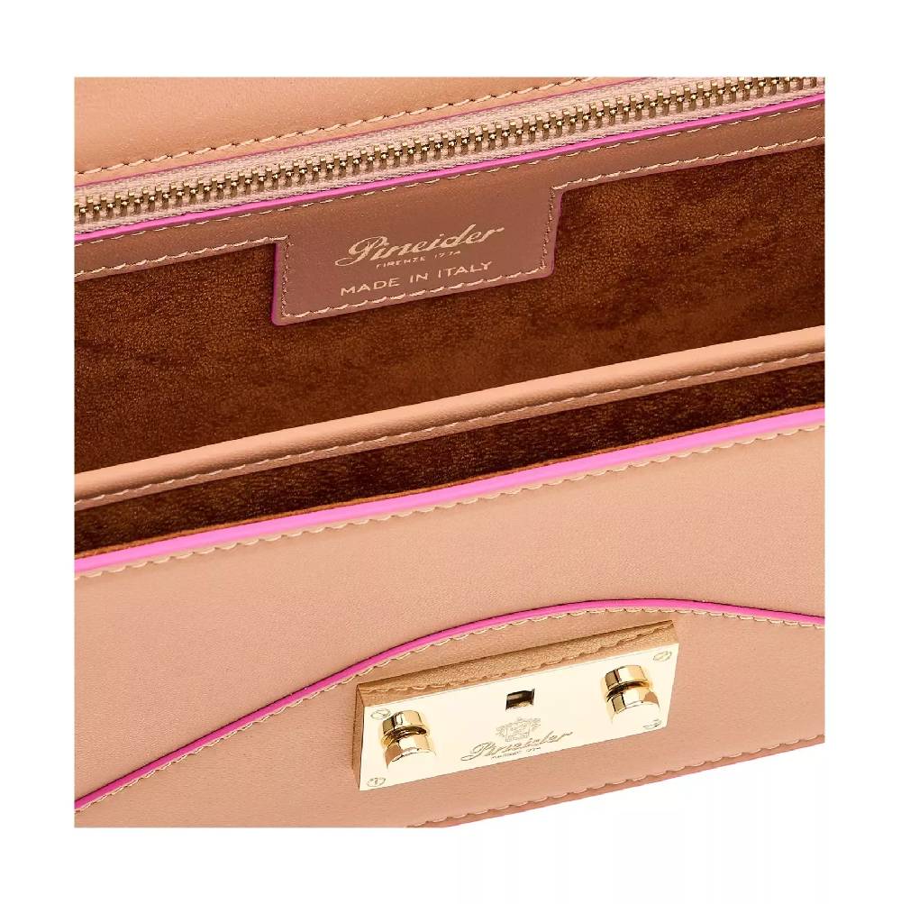 Pineider Borsa Envelope in Pelle Liscia In Saldo