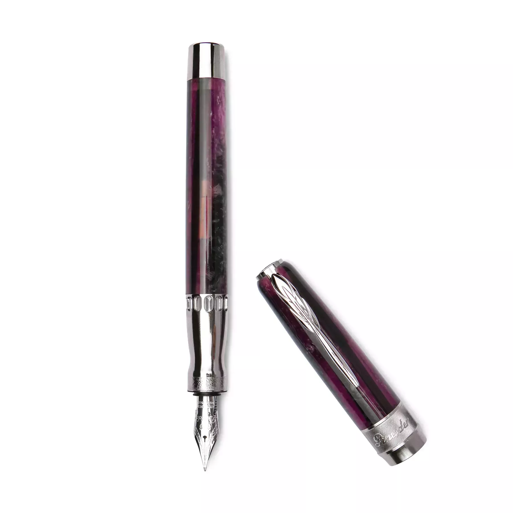 Pineider Penna Stilografica Arco Deep Purple Saldi