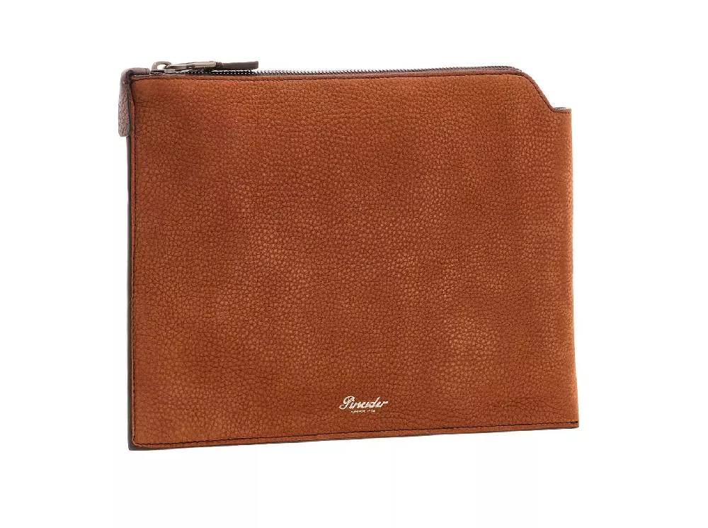Pineider Pouch Medium in Nabuk Qualità Garantita