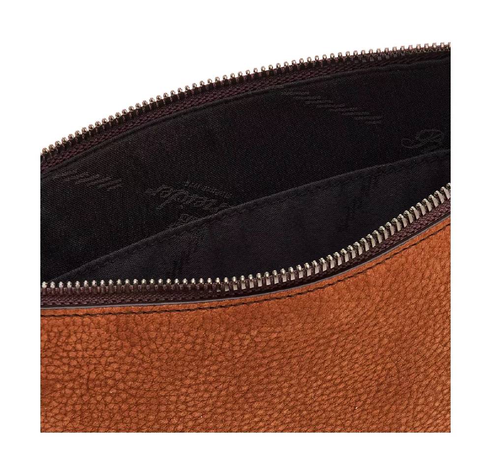 Pineider Pouch Medium in Nabuk Qualità Garantita