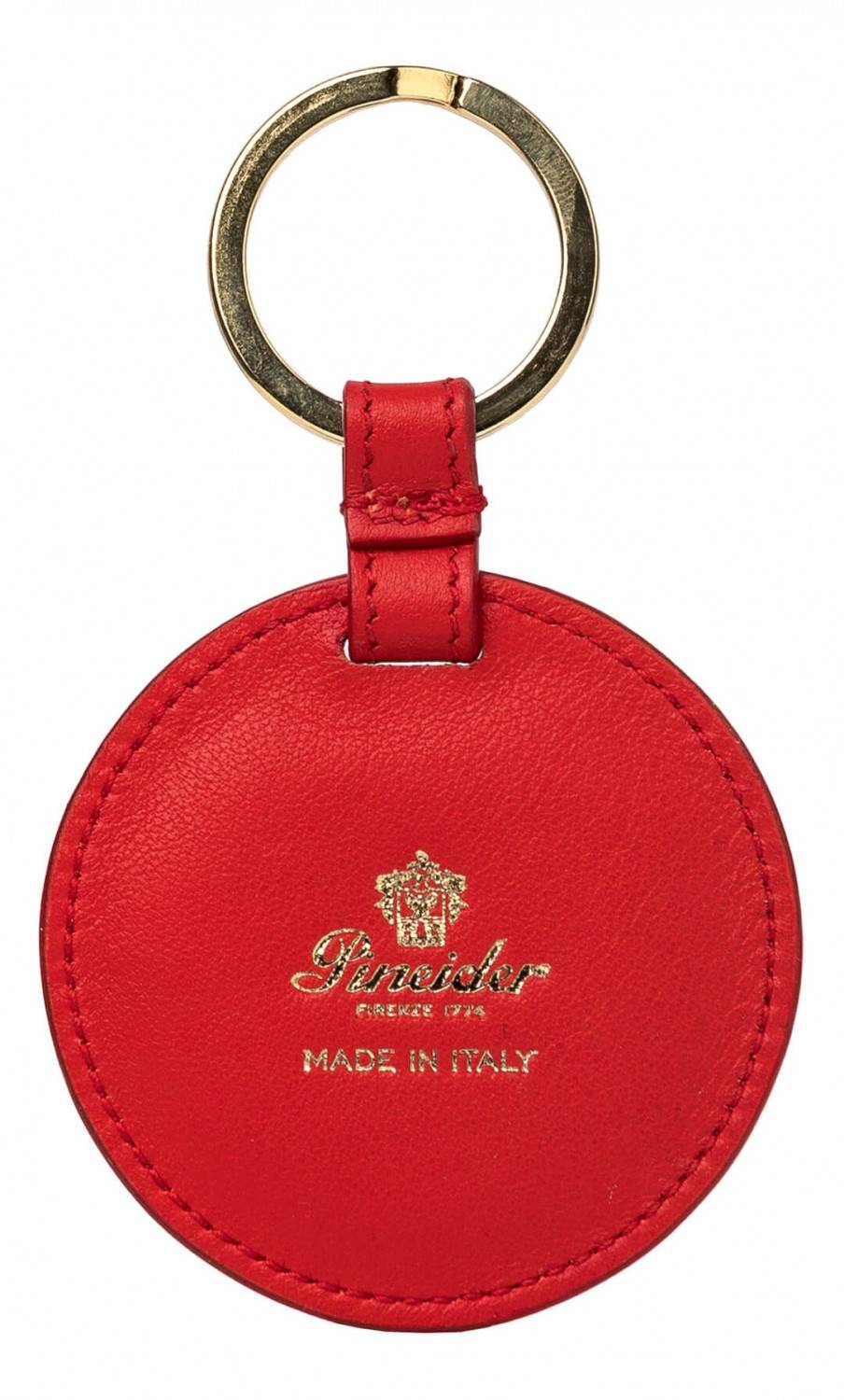 Pineider Portachiavi con Cuore in Pelle Convenienza