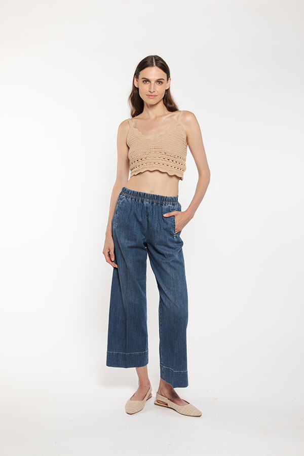 ﻿PS. Don't Forget Me STELLA HIGH RISE RELAXED CROPPED FIT