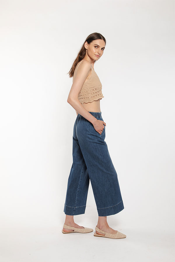 ﻿PS. Don't Forget Me STELLA HIGH RISE RELAXED CROPPED FIT Qualità