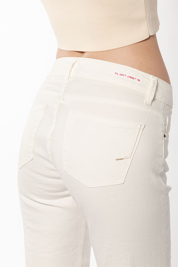 PS. Don't Forget Me SHARON 1 LOW RISE FLARE CROPPED FIT Sottocosto