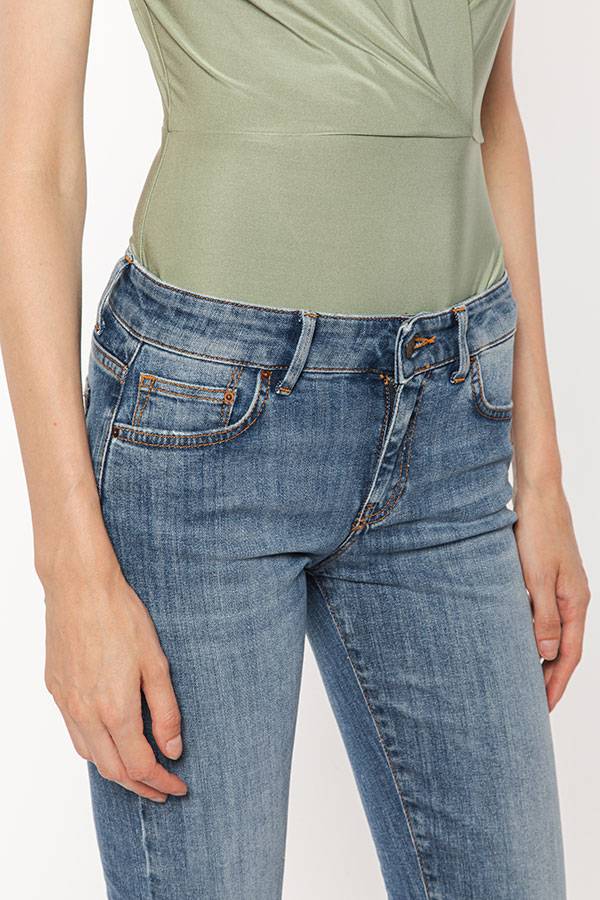 PS. Don't Forget Me SHARON LOW RISE FLARE CROPPED FIT Presa