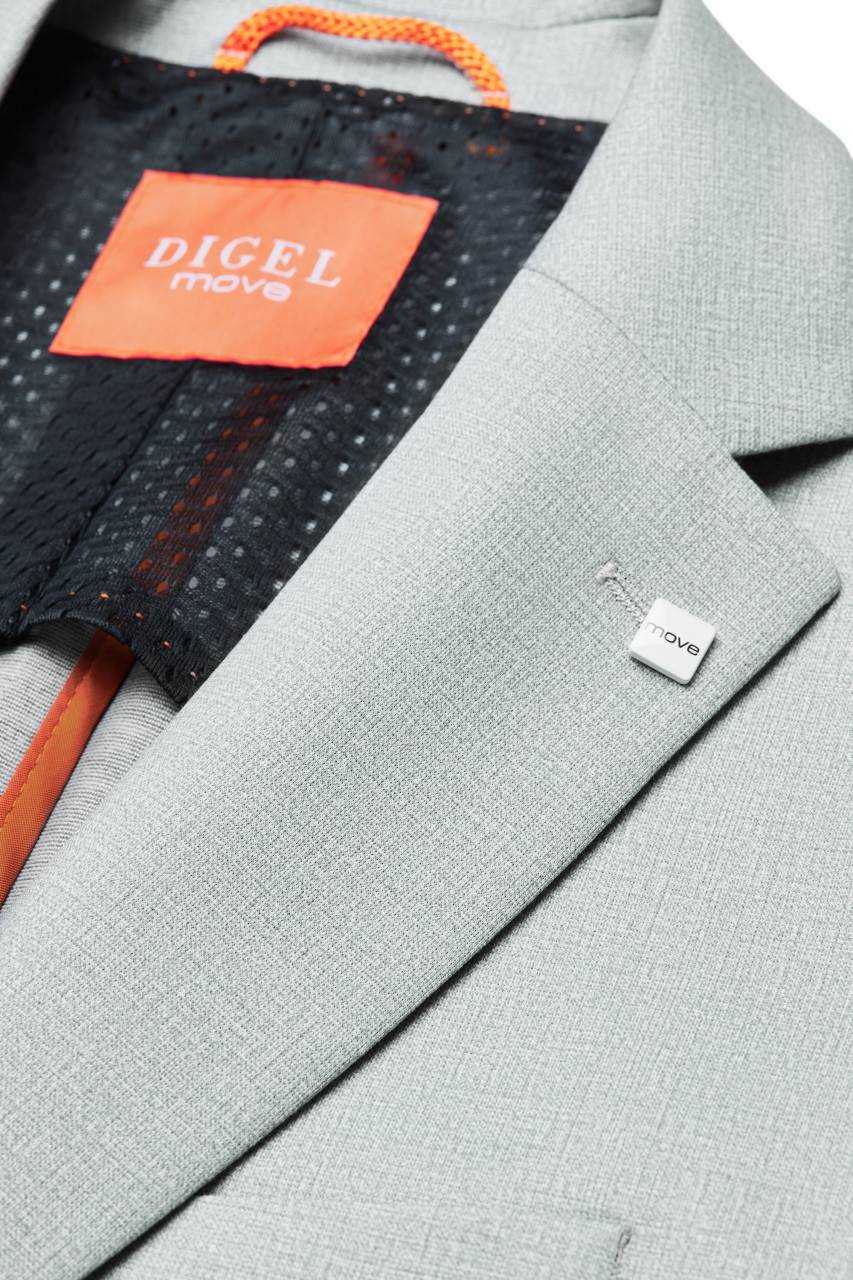 Digel Move Abito grigio chiaro digel slim fit stretch Affare Del Giorno