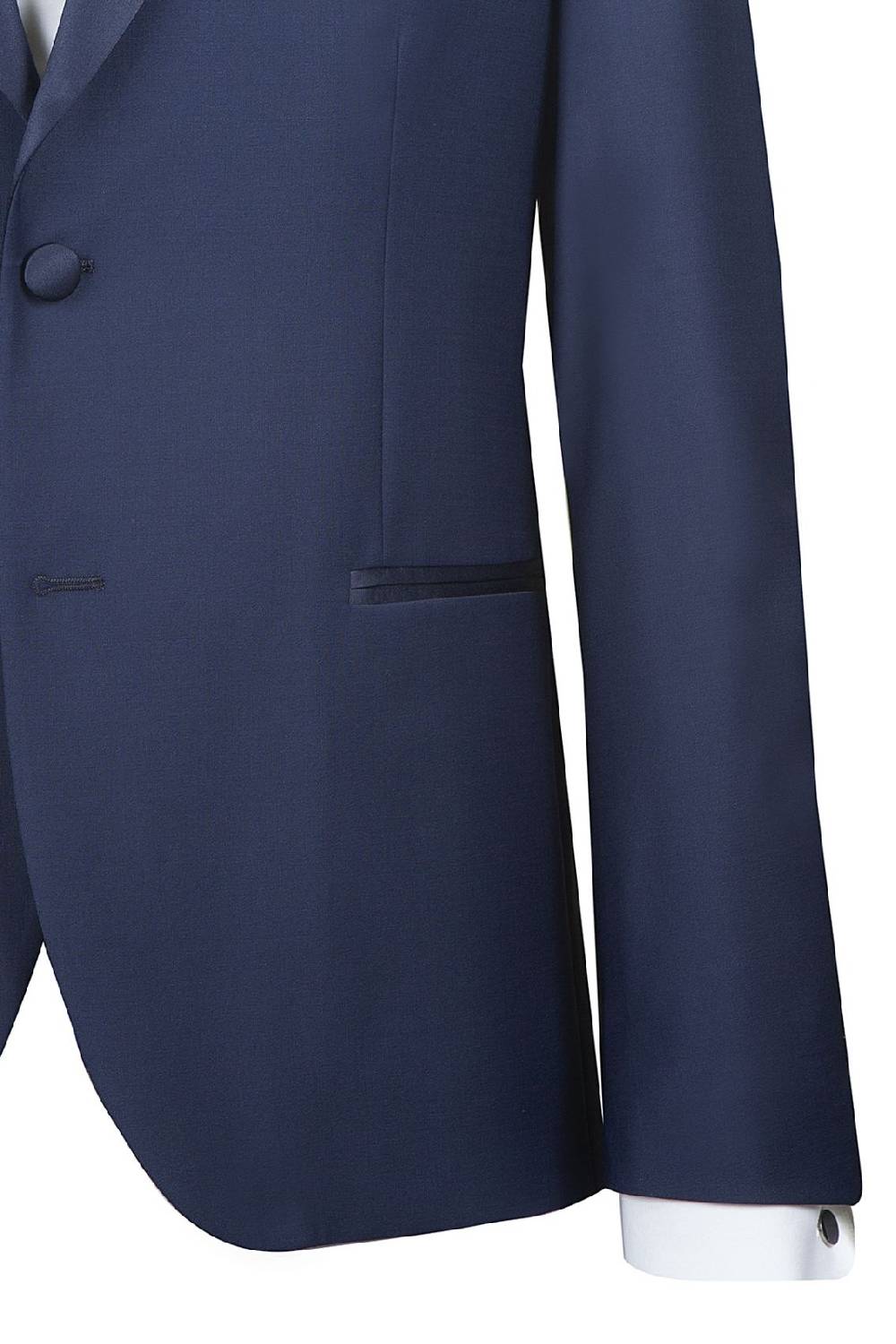 Simbols Abito smoking con gilet bluette simbols drop quattro comfort fit Outlet