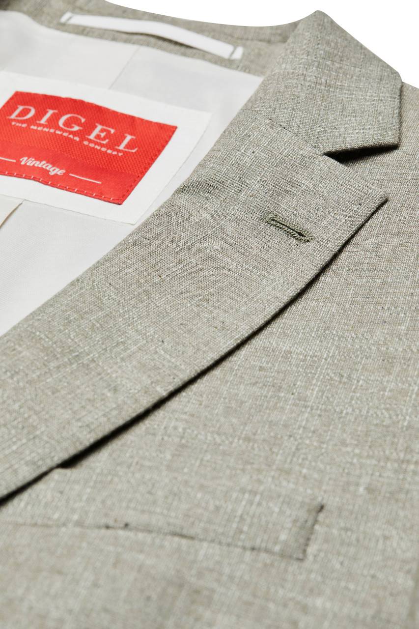 Digel Abito elegante verde chiaro digel slim fit con gilet Saldi