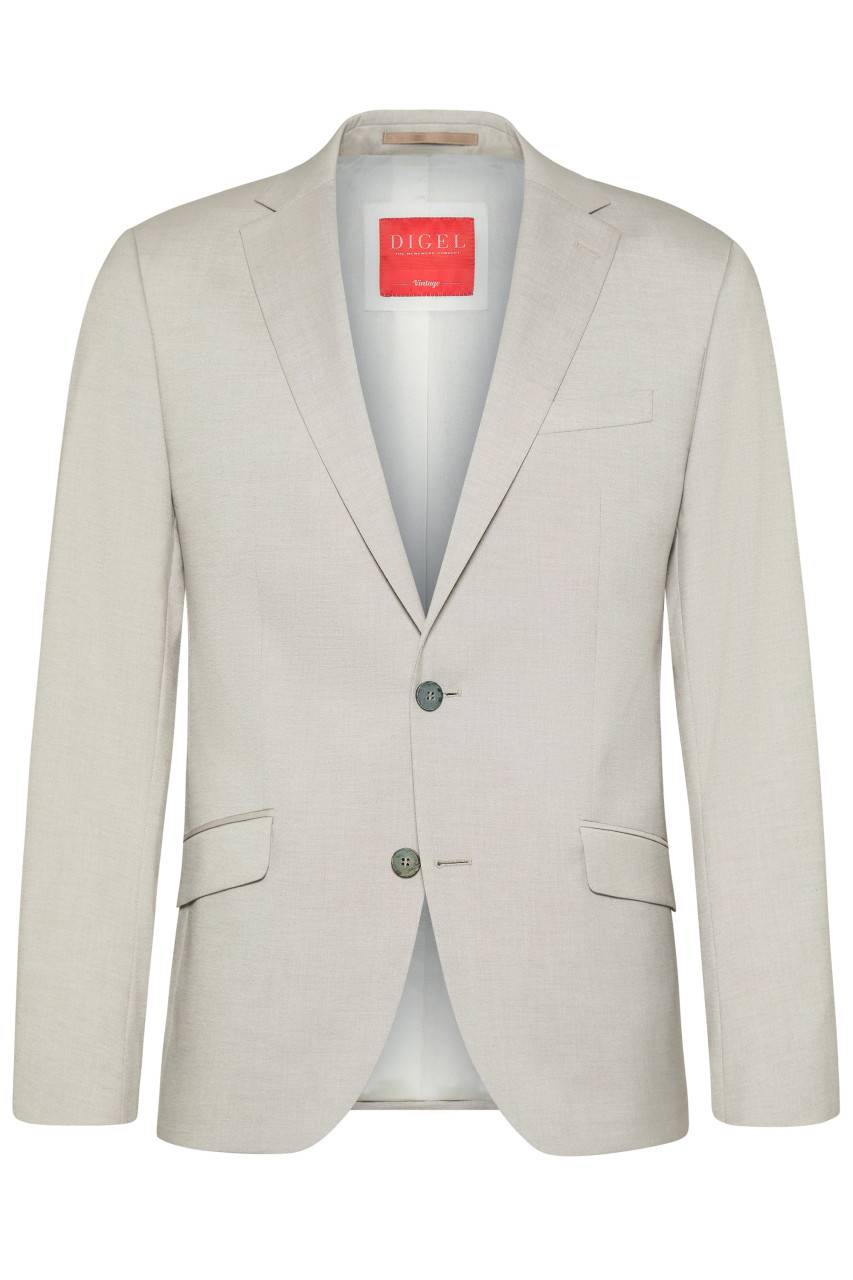 Digel Abito elegante beige digel slim fit con gilet e papillon Offerte