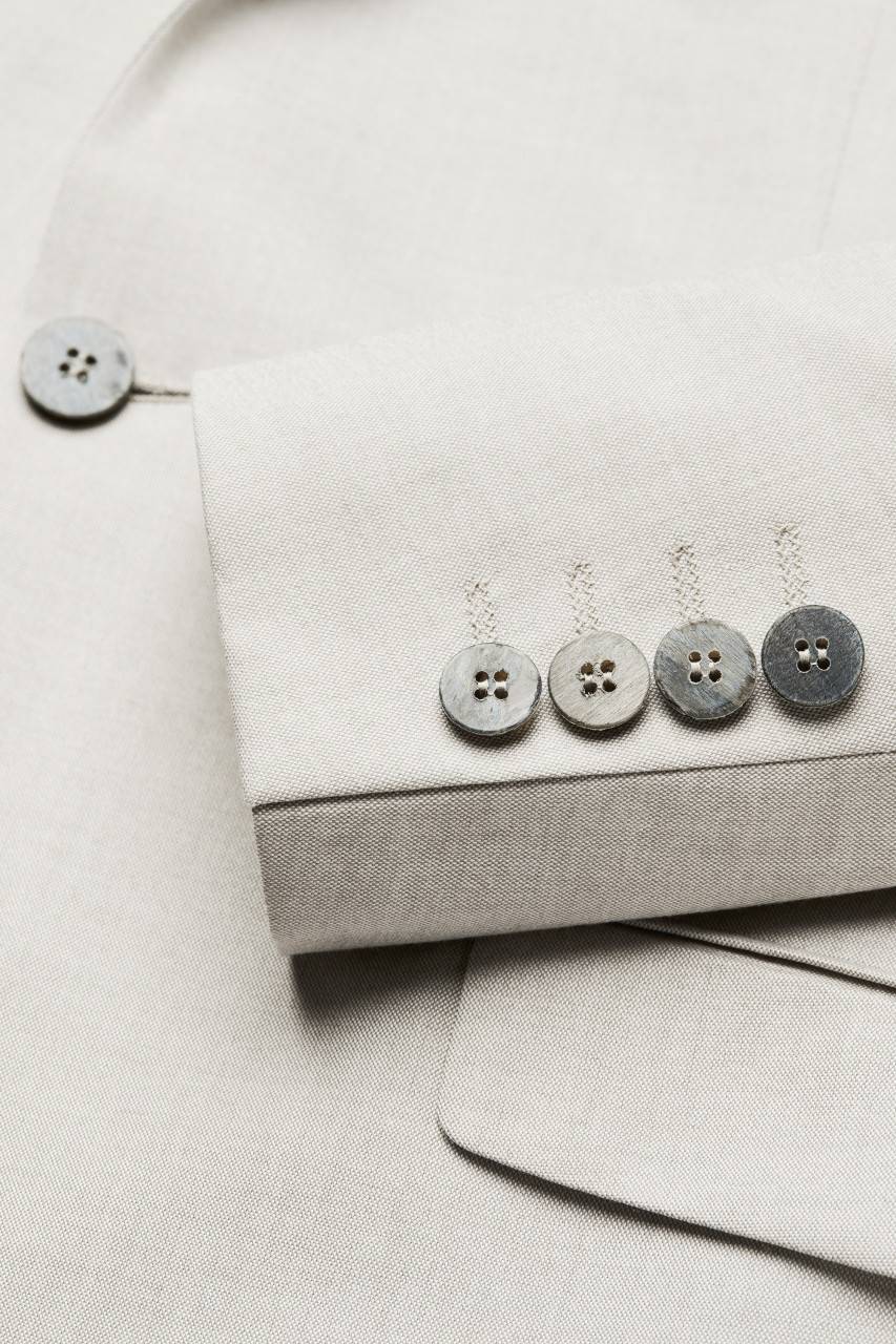 Digel Abito elegante beige digel slim fit con gilet e papillon Offerte