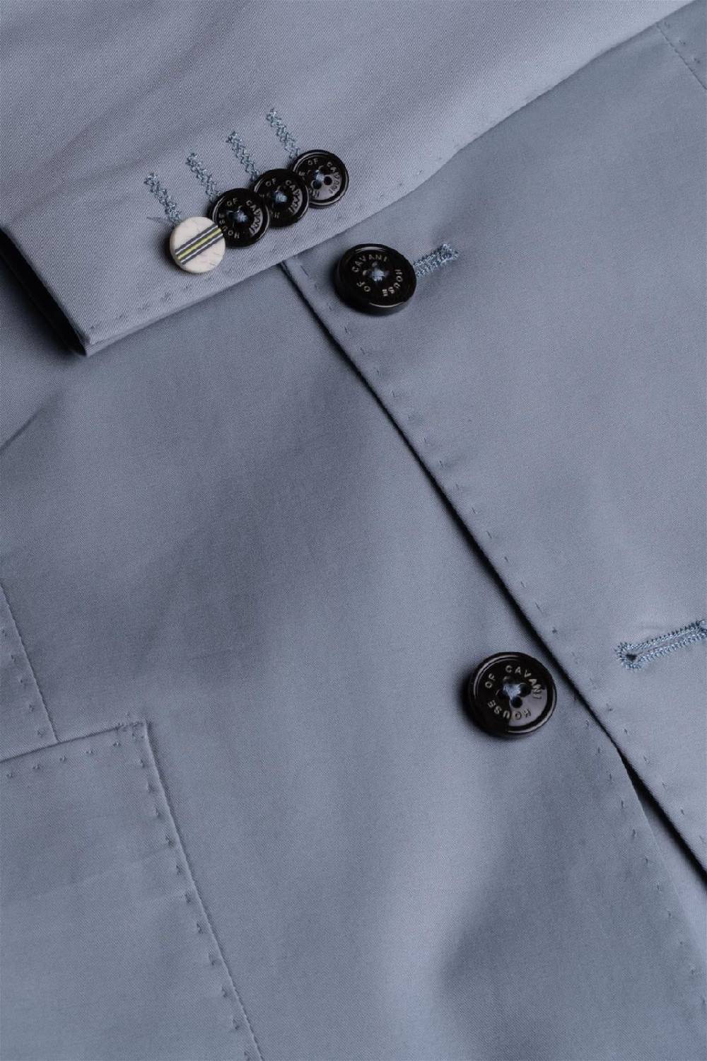 House of Cavani Abito grigio chiaro cavani in cotone stretch sfoderato Saldi Di Fabbrica